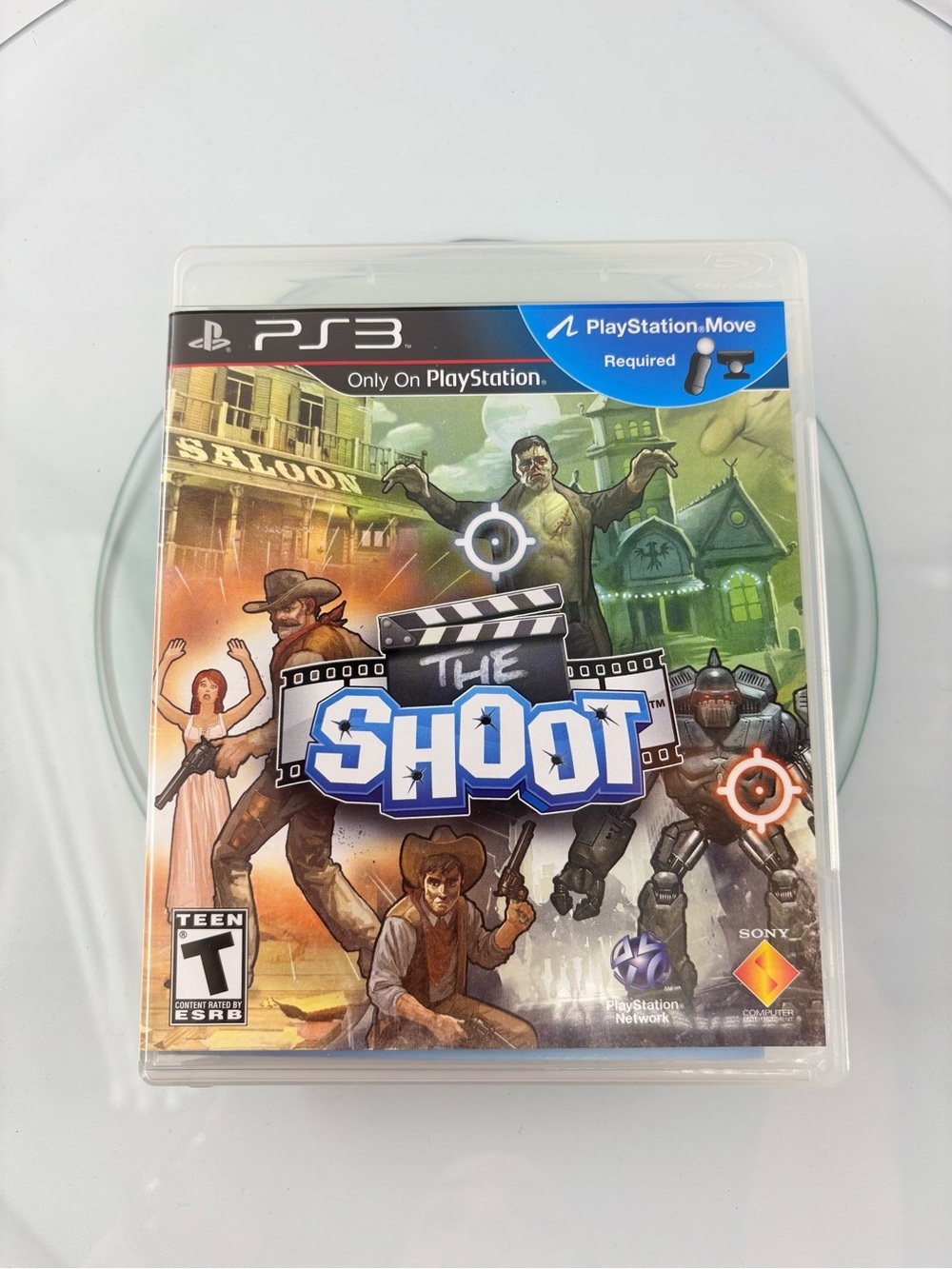 PS3 The Shoot Game Complete CIB PlayStation 3 Move Required Tested Working